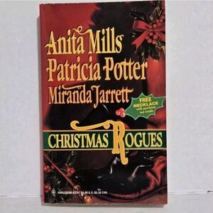 Christmas Rogues Paperback Book By Anita Mills, Patricia Potter, Miranda Jarrett